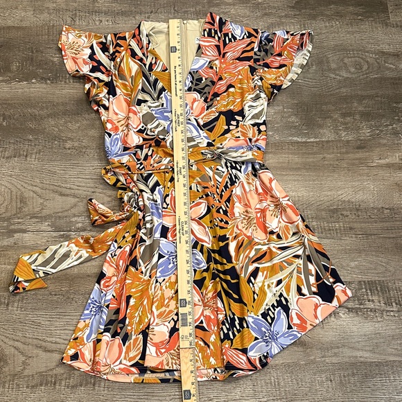 NorthStyle Faux Wrap Dress Size 14 - Picture 8 of 8